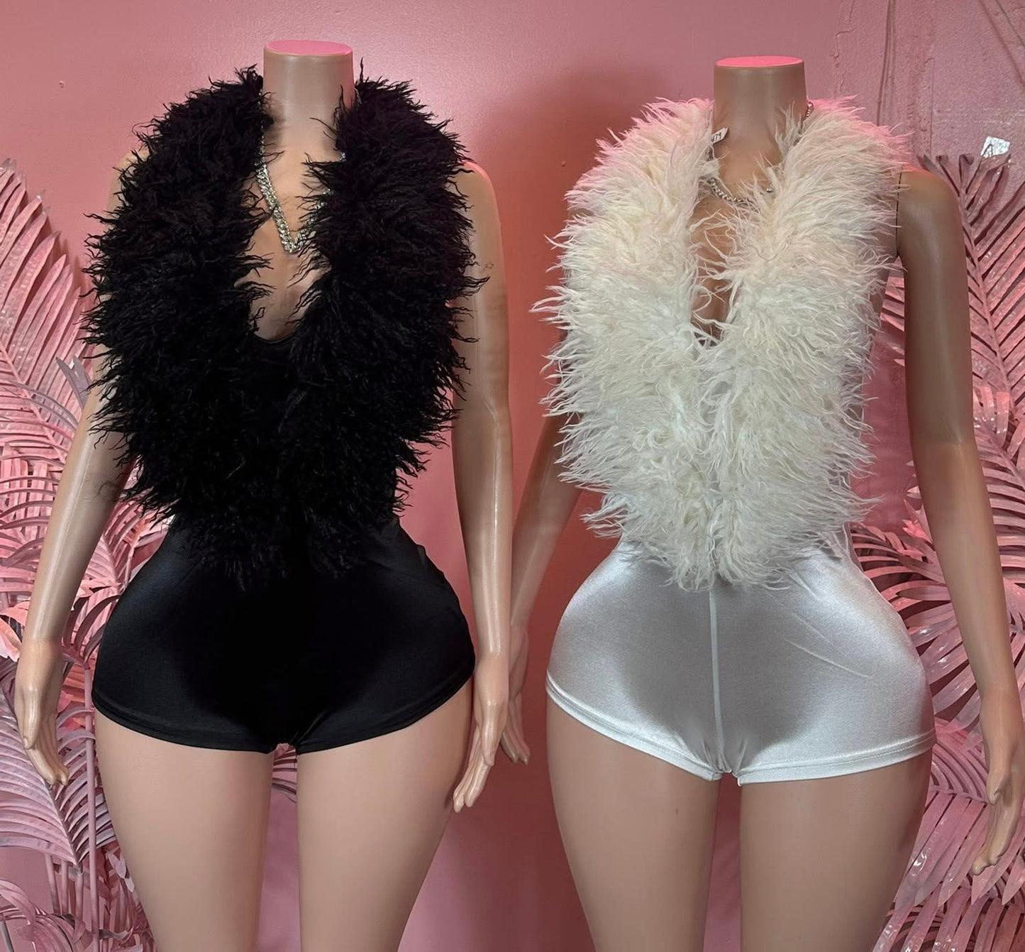 FUR ROMPER