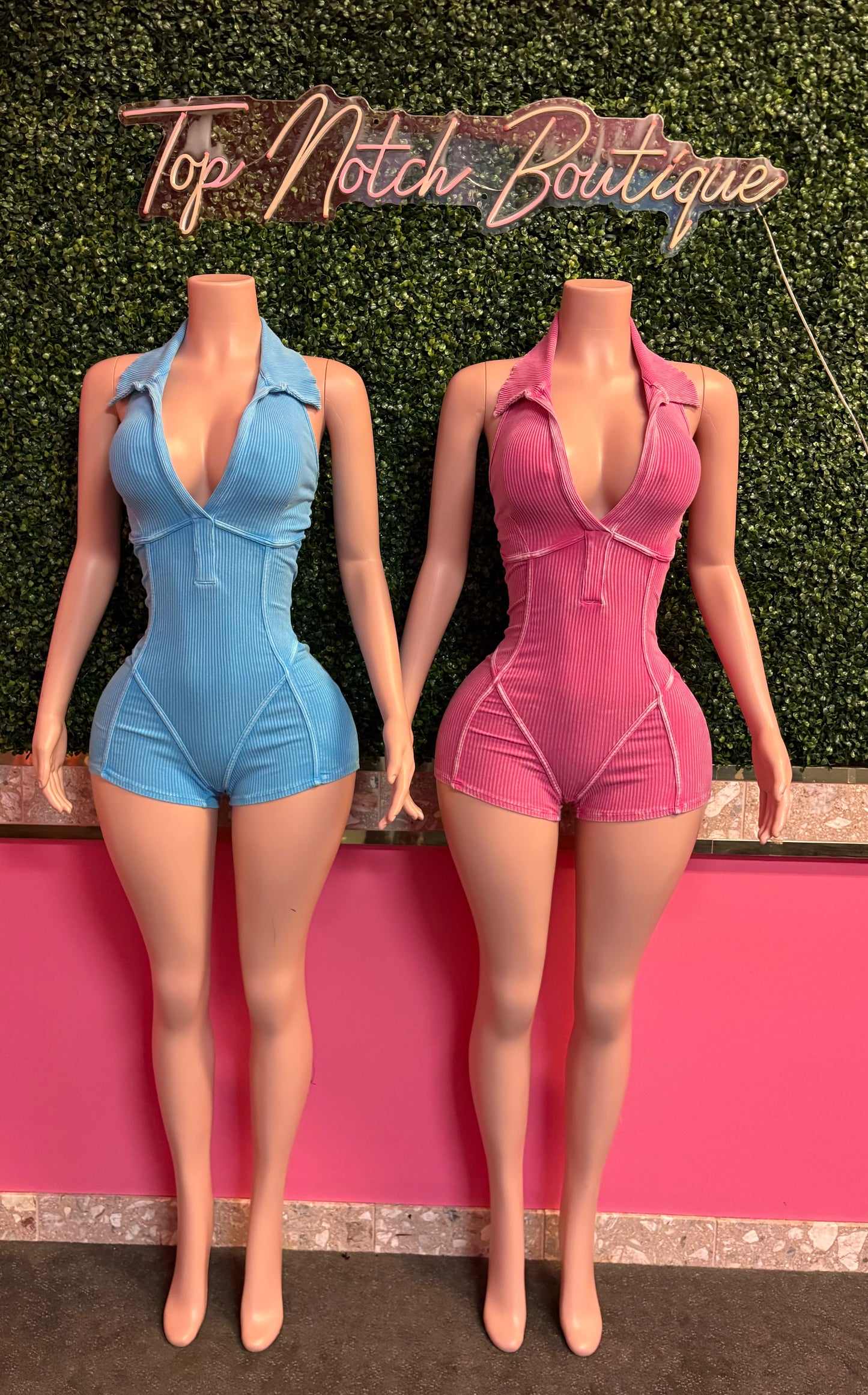 Amber Snatched Romper