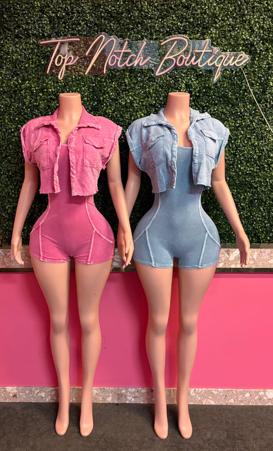 2 Piece Maddie Romper